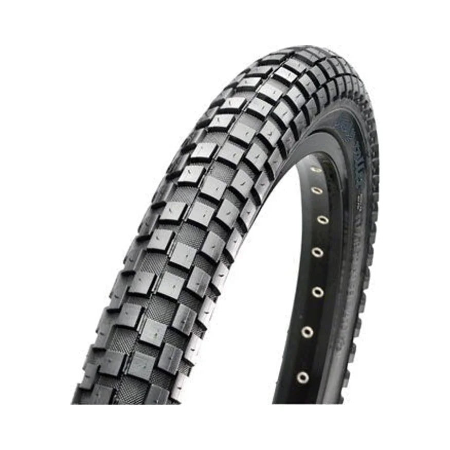 Maxxis Holy Roller Tire - 20 x 1.95, Clincher, Wire, Black, Single (Bicycle Tires) – studio photo
