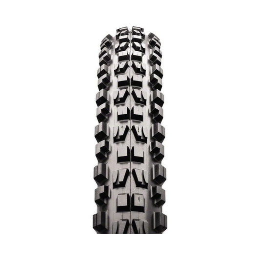 Maxxis Minion DHF Tire - 27.5 x 2.3, Tubeless, Folding, Black, 3C Maxx Terra, EXO (Bicycle Tires) – front profile