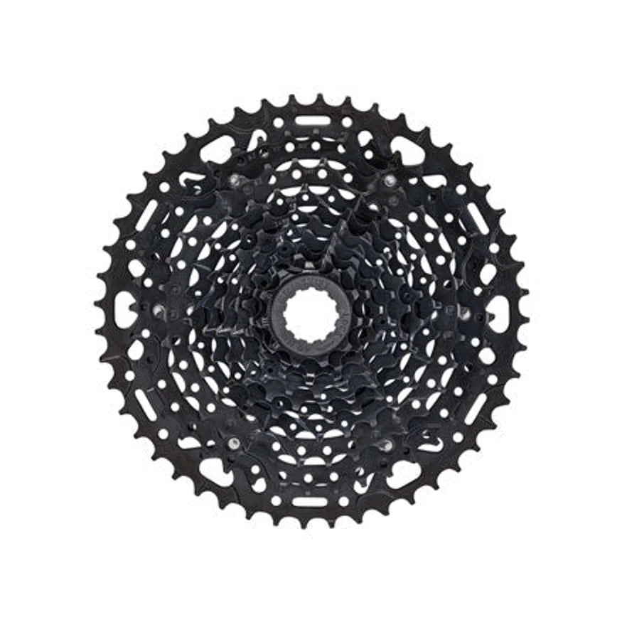 microSHIFT ADVENT X Cassette - 10 Speed, 11-48T, ED Black, Hardened Steel Cogs (Bicycle Cassettes & Freewheels) – studio