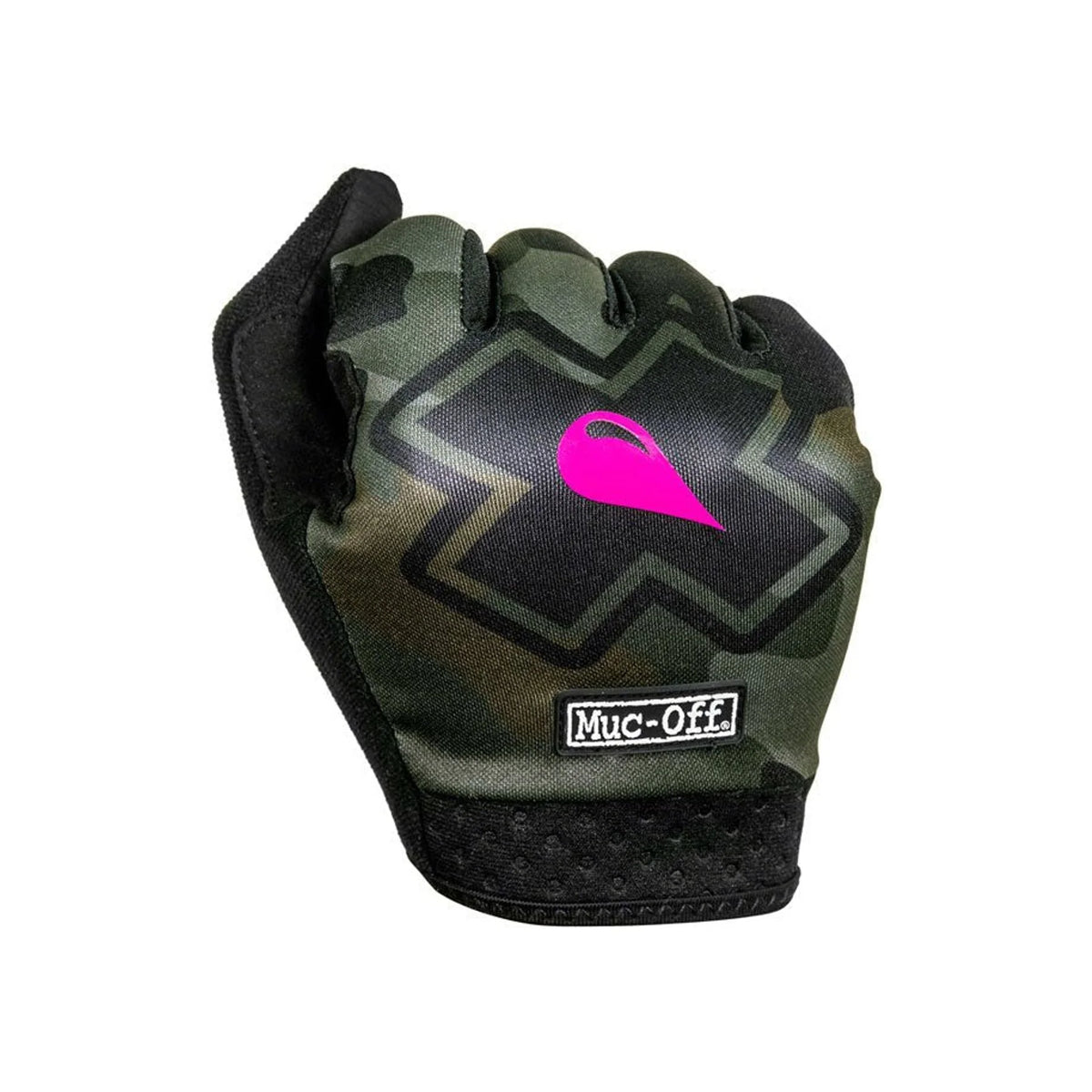 Muc-Off MTB Gloves - Camo, Full-Finger (Bicycle Gloves) – detail angle