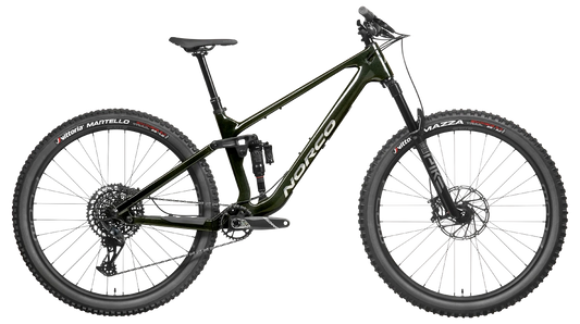 Norco Fluid FS C2 – 29" Full Suspension Mountain Bike (Black/Chrome)
