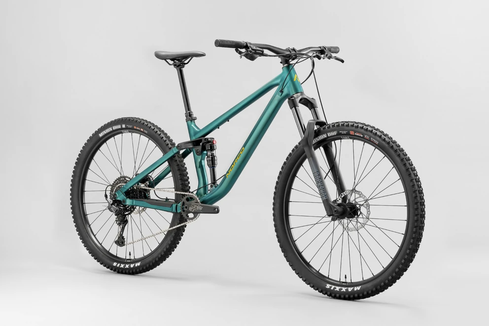 Norco Fluid FS A3 Dual Suspension Mountain Bike - 29er - Canadian Mint Green