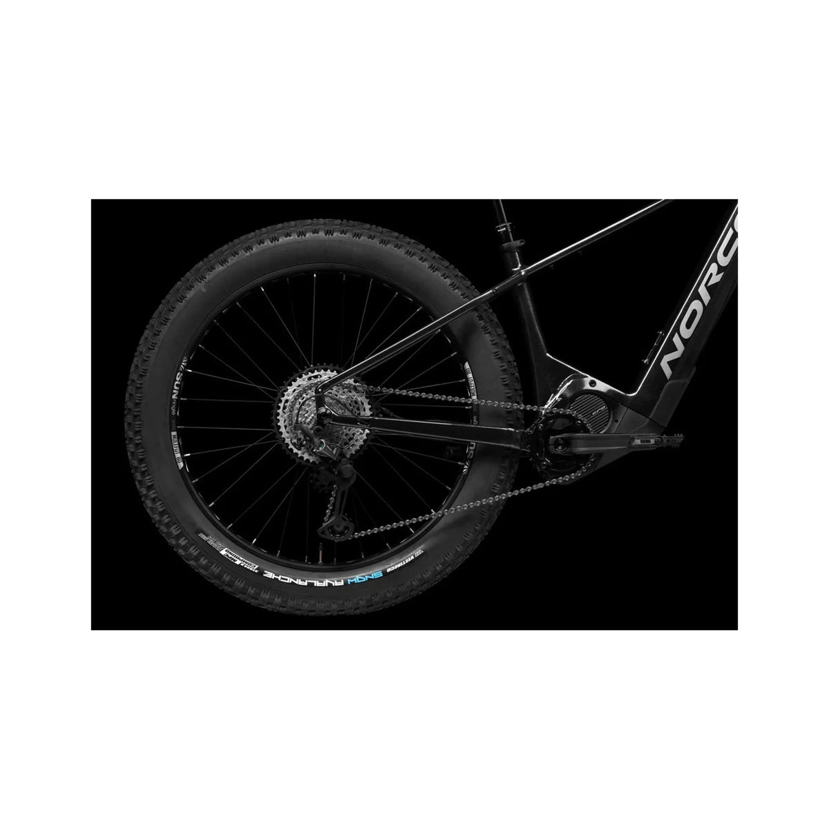 Norco Bigfoot VLT 2 Electric Assist Fat Tire Bicycle - Black/Silver - 27.5" Fat (Electric Bicycle) – showcase image