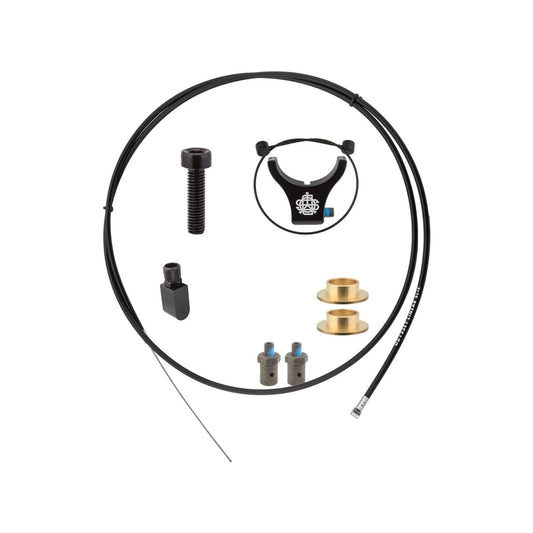 Odyssey EVO 2.5 U-Brake and Lever Kit - Black (Bicycle Brake Sets) – close-up detail