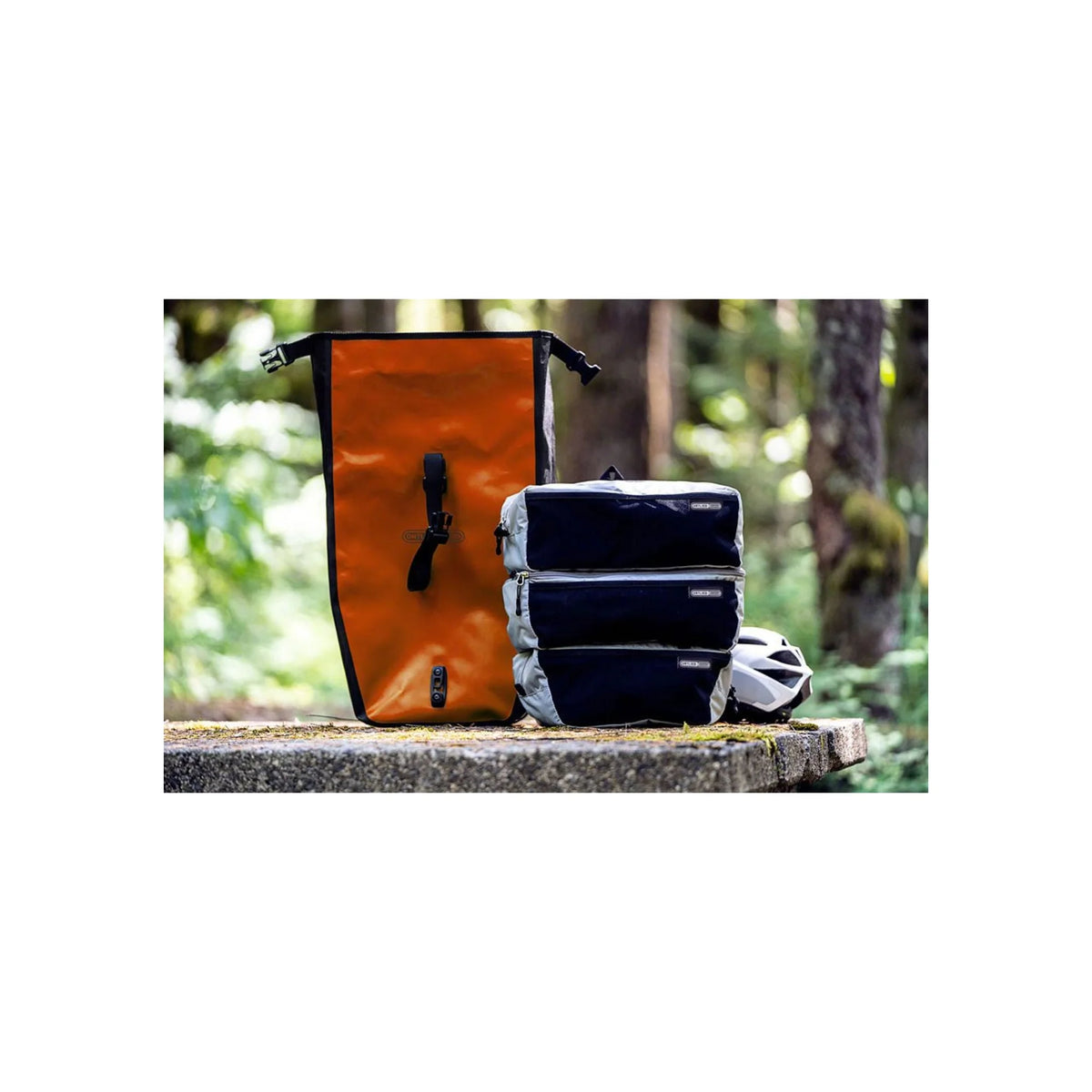Ortlieb Packing Cube Bag Accessories - 17L, Gray (Bicycle Bags & Panniers) – detail angle (view 10 of 10)