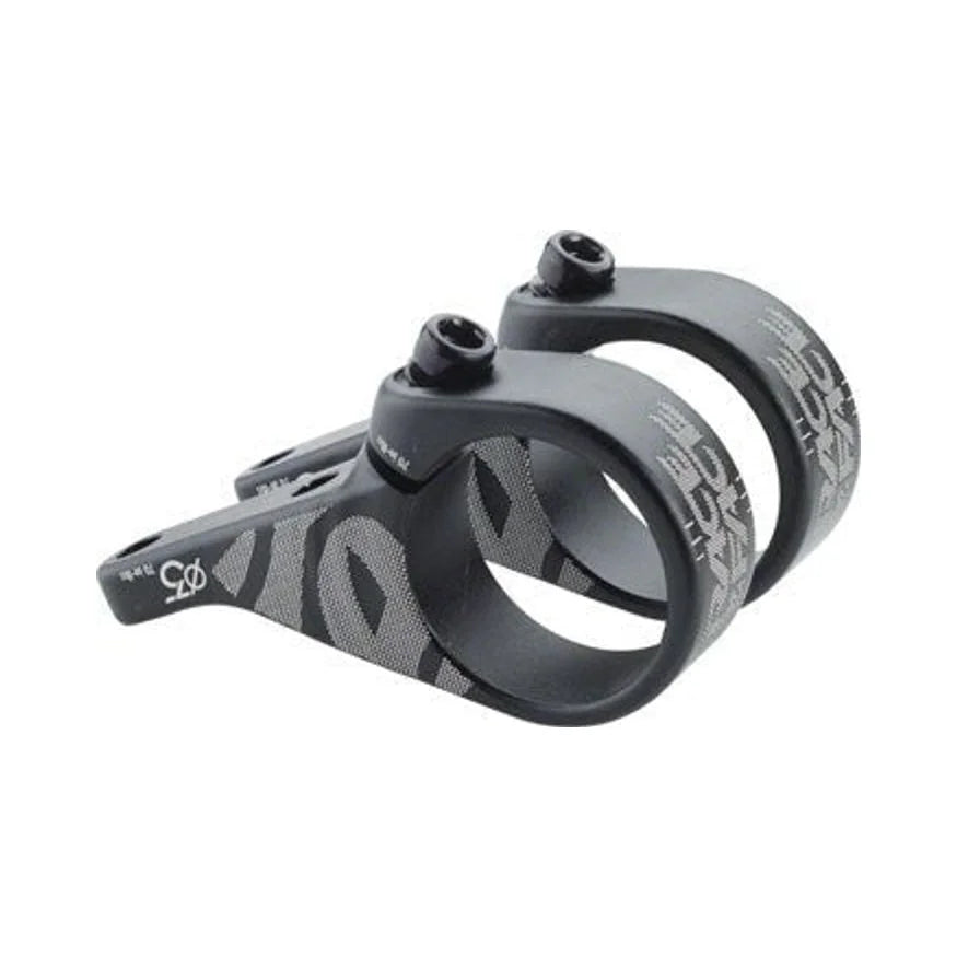 RaceFace Chester 35 Stem - 50mm, 35 Clamp, +/-0, Direct Mount, Aluminum, Black (Bicycle Stems) – studio product photo