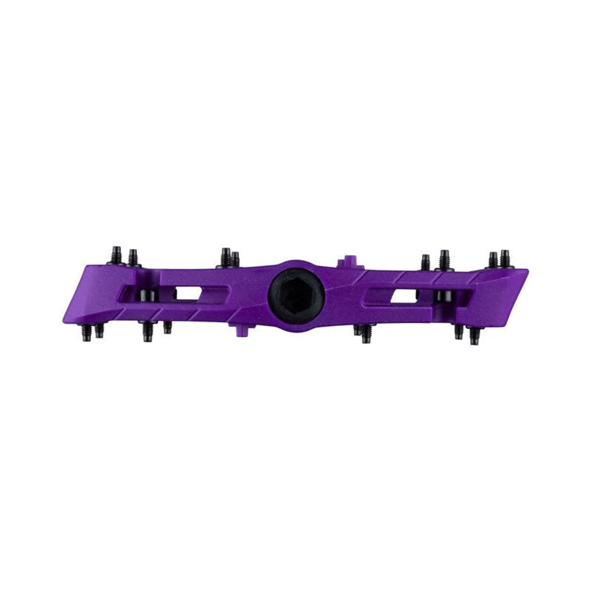 RaceFace Chester Pedals - Platform, Composite, 9/16", Large, Purple (Bicycle Pedals) – studio photo
