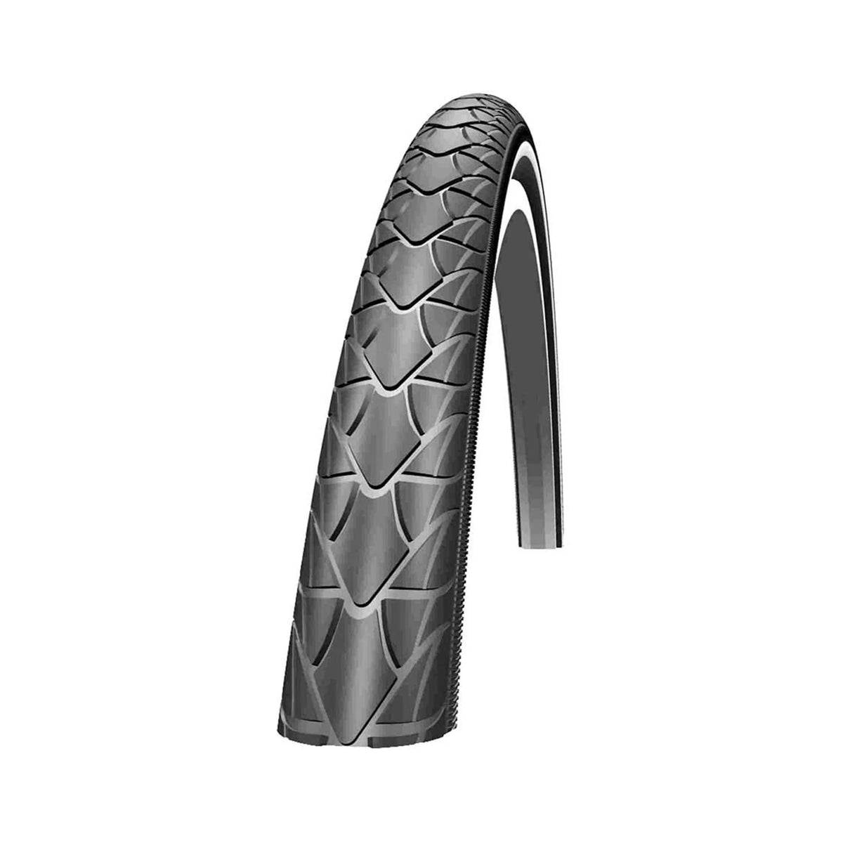 Schwalbe, Marathon Racer, Tire, 20''x1.50, Wire, Clincher, RoadStar, RaceGuard, 67TPI, Black (Bicycle Tires) – studio