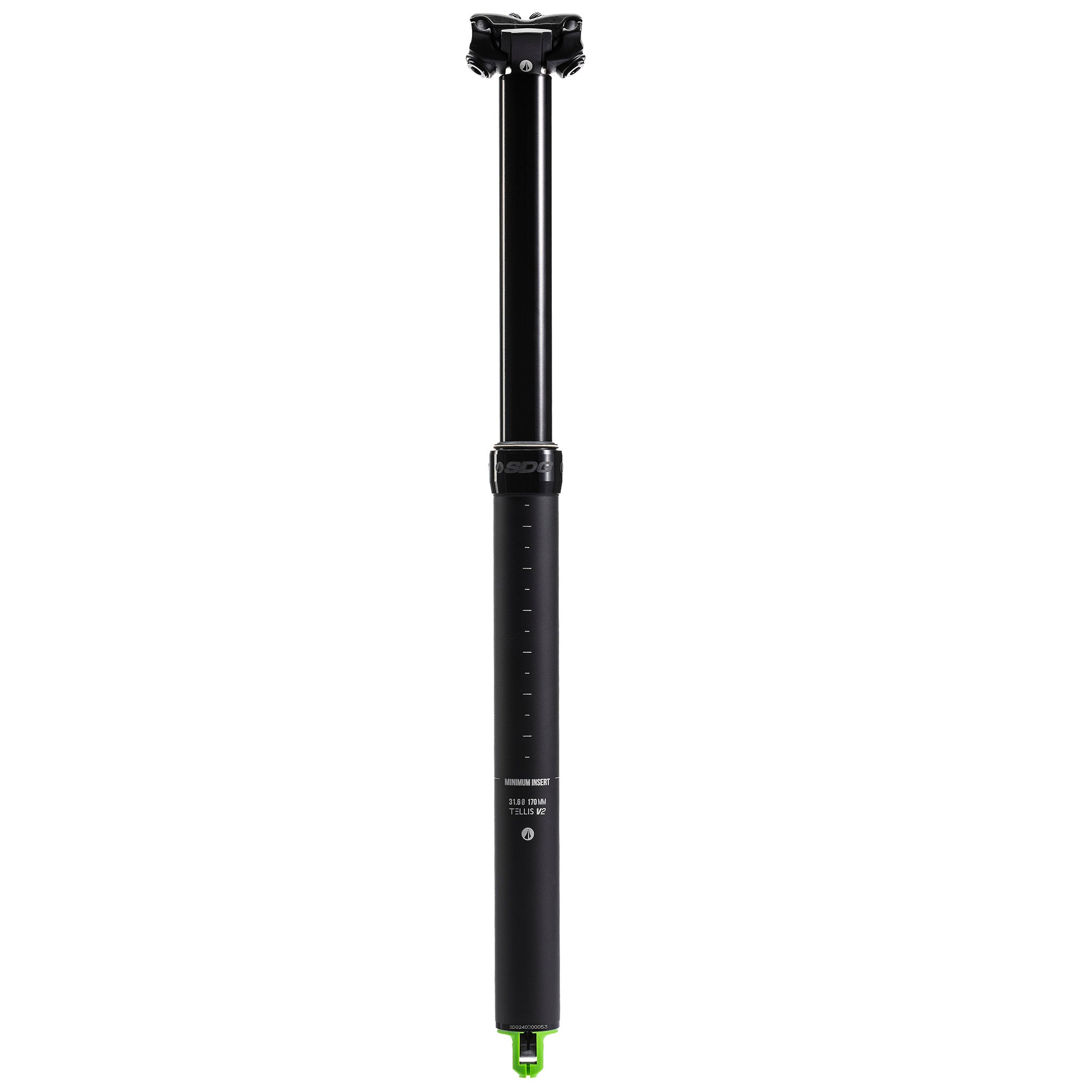 sattelstütze 125mm SDG Tellis V2 Dropper Seatpost (125mm) 31.6mm, Black – Alaska Bicycle Center