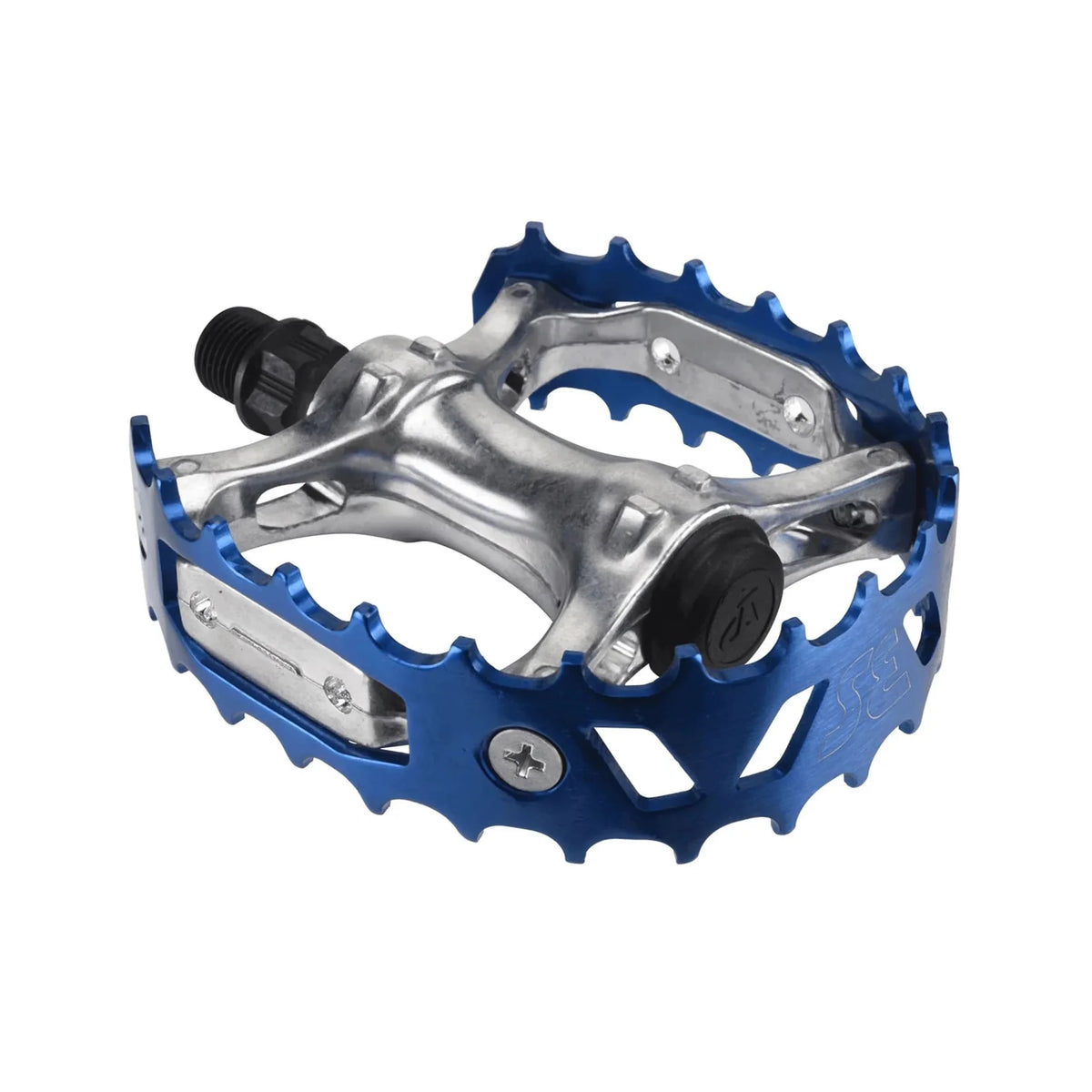 SE Bear Trap Pedals - 9/16" (Bicycle Pedals) – detail angle