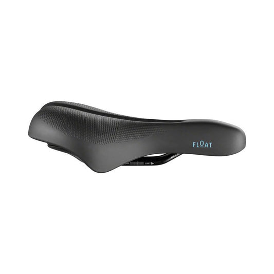 Selle Royal Float Saddle - Steel, Black, Moderate, Women's (Bicycle Saddles) – front profile