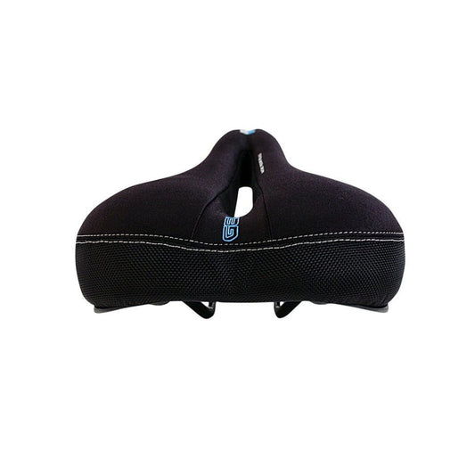 Serfas DDL-CT Dual Density® Women’s Comfort W/Cutout & Lycra Cover Saddle (Bicycle Saddles) – studio photo
