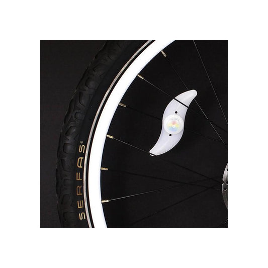 Serfas SPK Spoke Light - MultiColor (Bicycle Lights) – detail angle