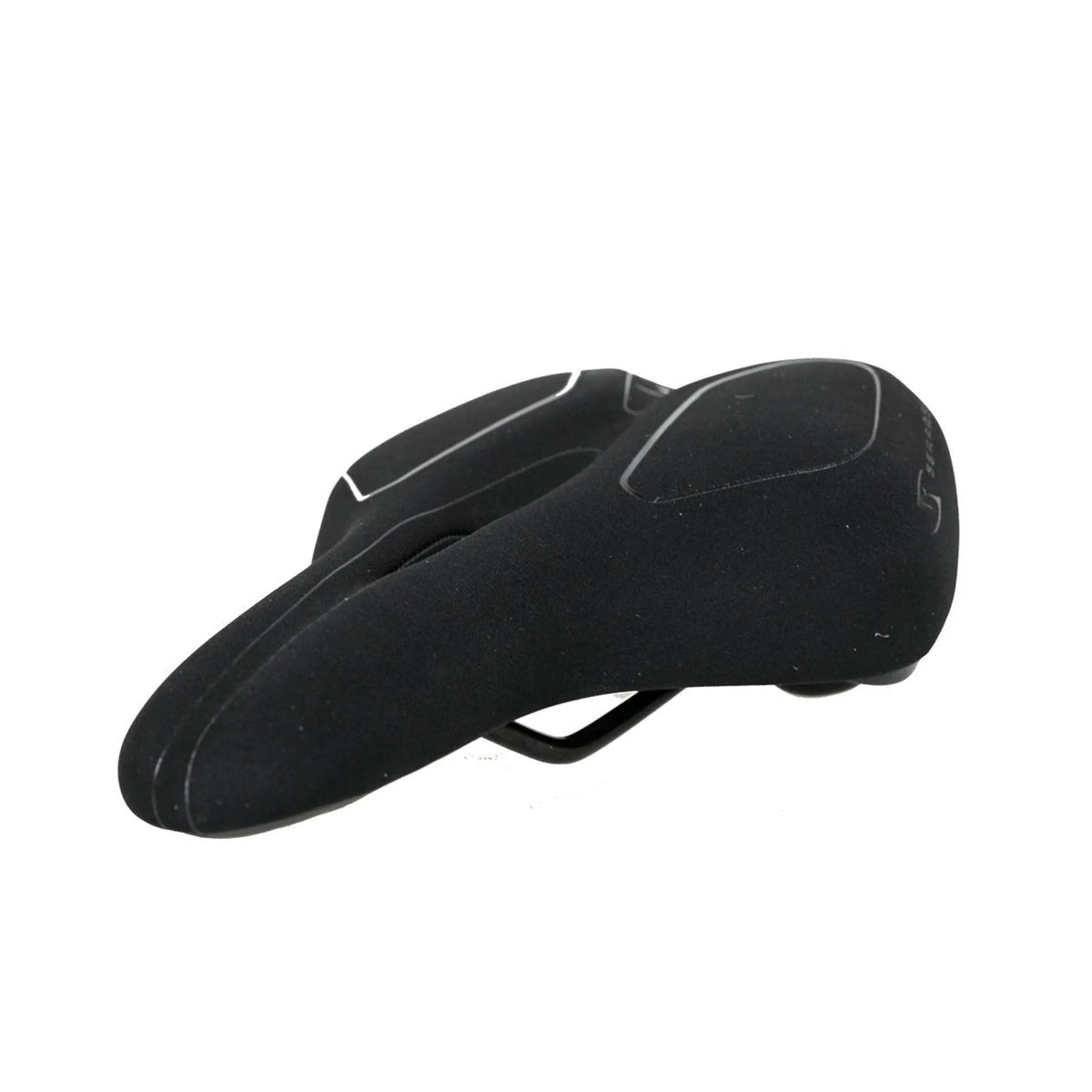 Serfas TBM-50L Tailbones® Memory Foam Lycra Dual Density Saddle (Bicycle Saddles) – close-up detail