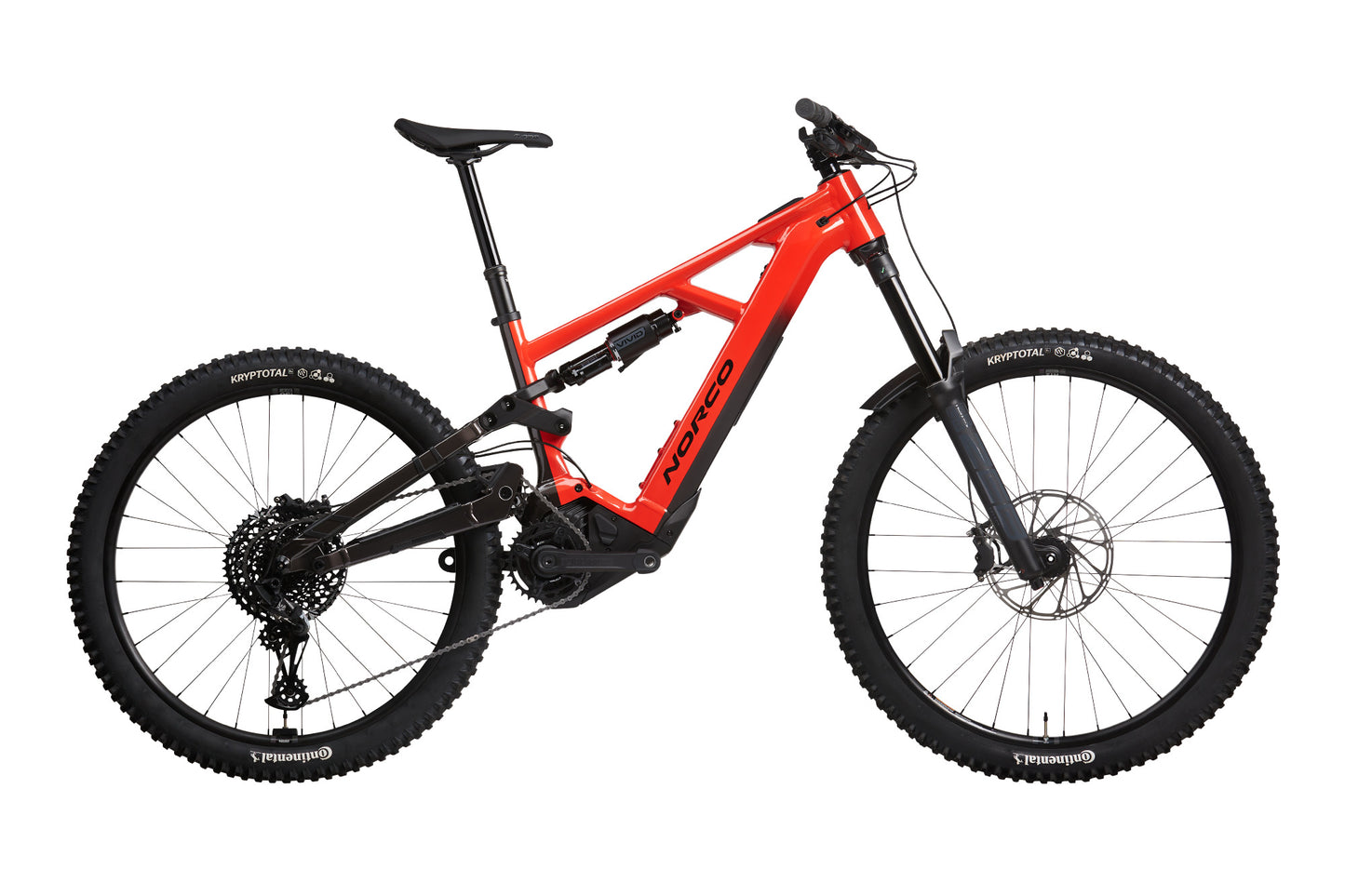 Norco Range VLT A1 - MX Red Electric Assist Mountain Bike