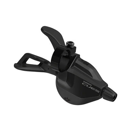 Shimano CUES SL-U6000-10R Shifter - Right, 10-Speed, Rapidfire Plus, Black (Bicycle Shifters) – close-up detail