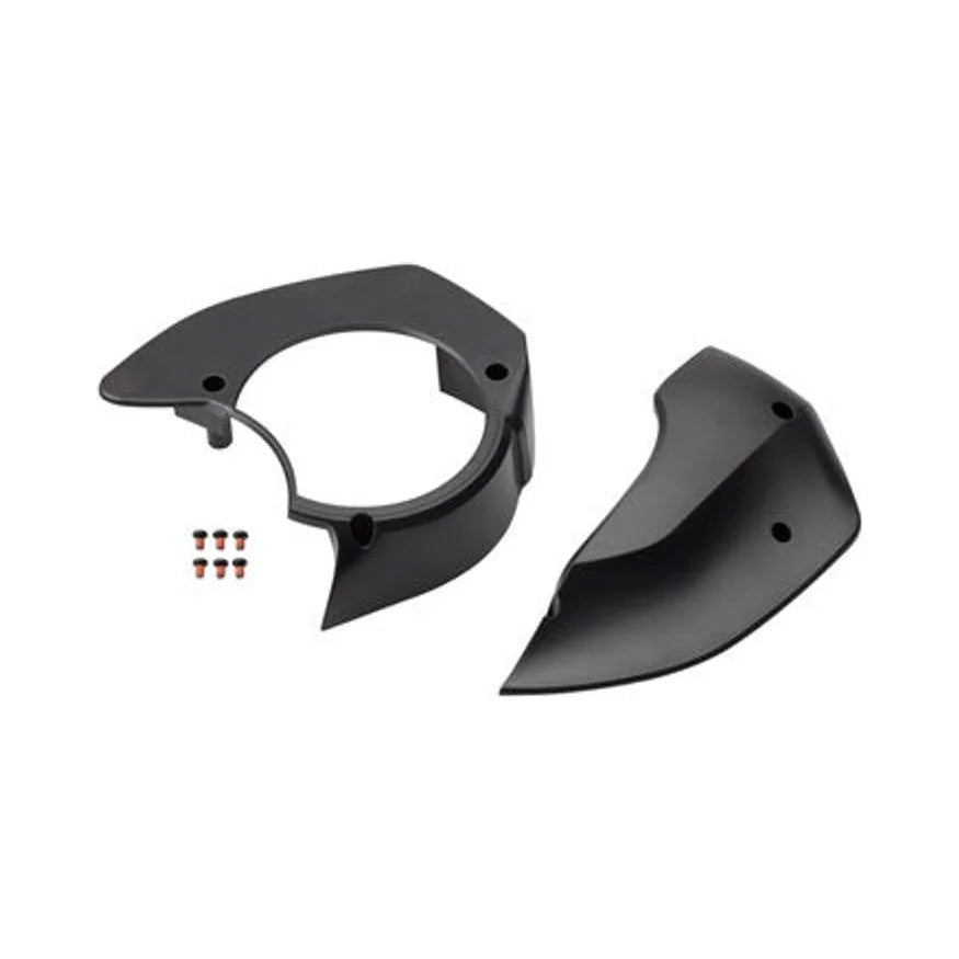 Shimano Drive Unit Cover, SM-DUE80-B, Large Cover, Cover and Screw (Bicycle Drivetrain Parts) – studio photo