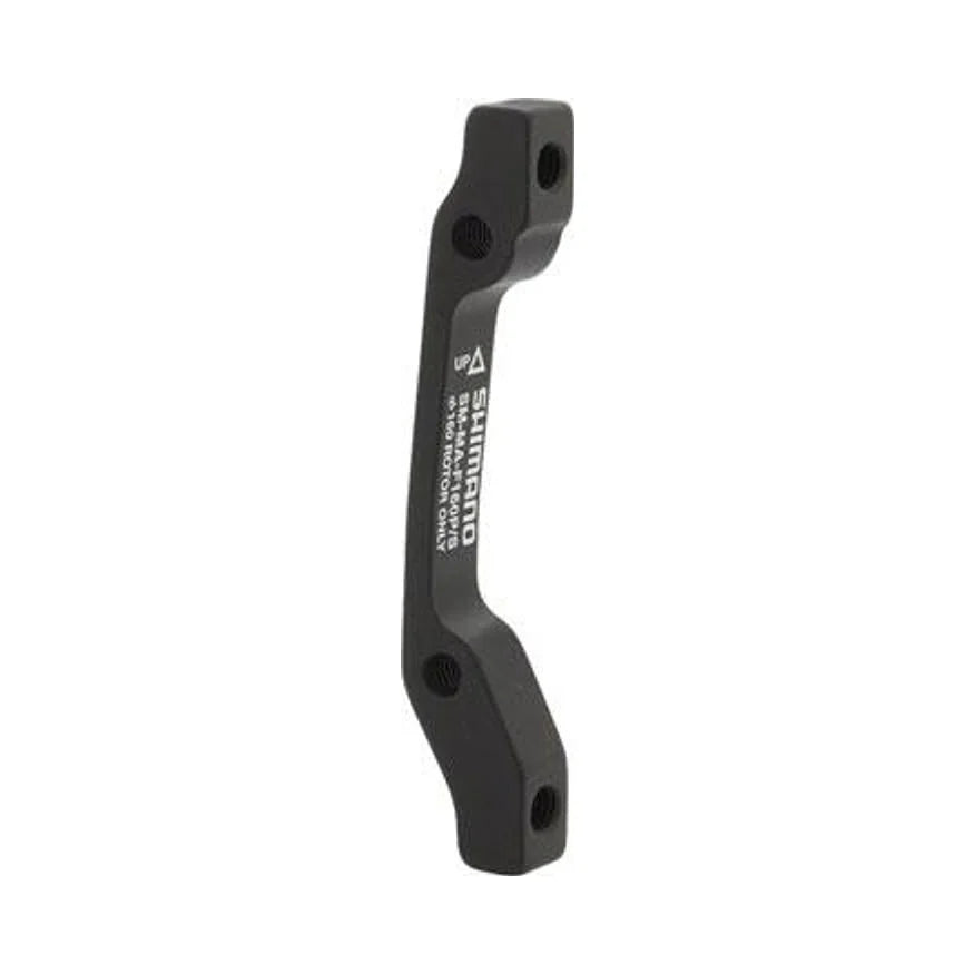 Shimano F160P/S Disc Brake Adaptor for 160mm Rotor, 74mm Caliper, 51mm Fork – studio product photo