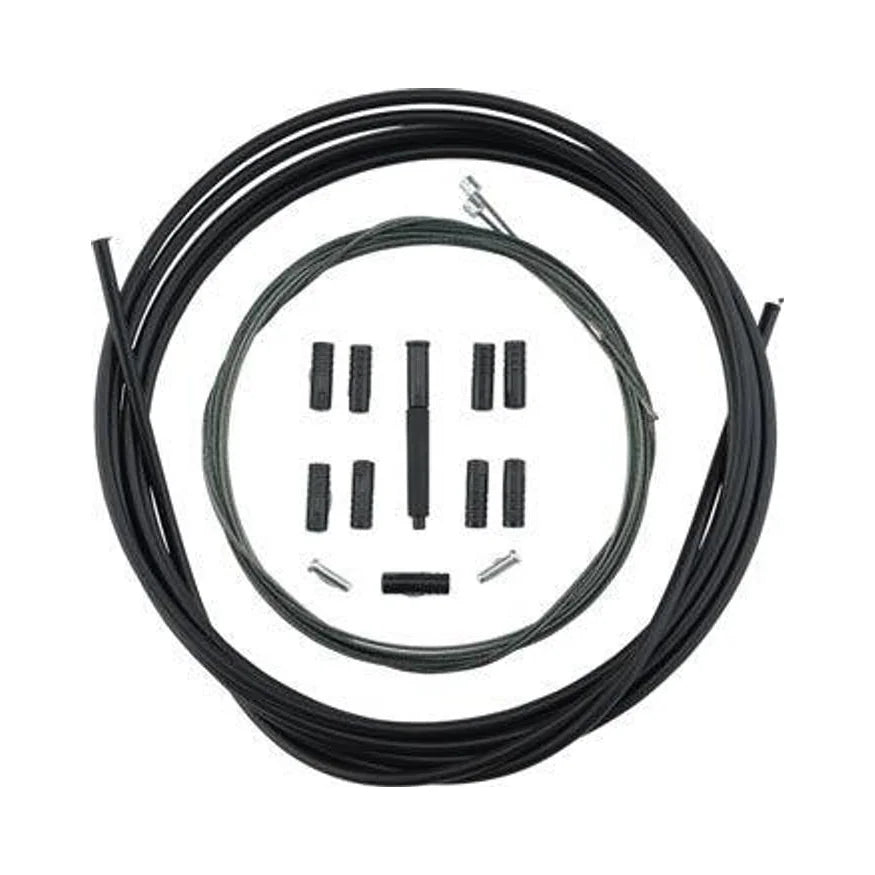 Shimano MTB Optislick Derailleur Cable and Housing Set, Black (Derailleur Cable & Housing Set) – studio product photo
