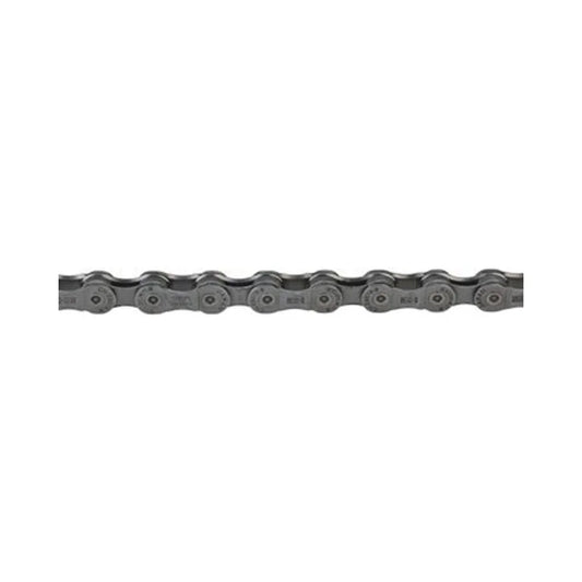 Shimano STEPS CN-E6070-9 Ebike Chain - 9-Speed, Gray, Gray (Bicycle Chains) – front profile