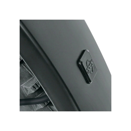 SKS B75 Bluemels Style Full Coverage Fender Set - 75mm, 27.5/29/700 x 2.25-2.6", Matte Black (Bicycle Fenders) – front