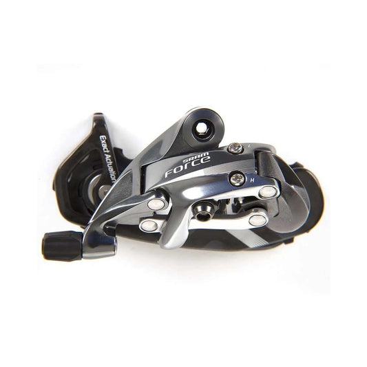 SRAM Force 22 WiFli Rear Derailleur - 11 Speed, Medium Cage, Black (Bicycle Derailleurs) – studio photo