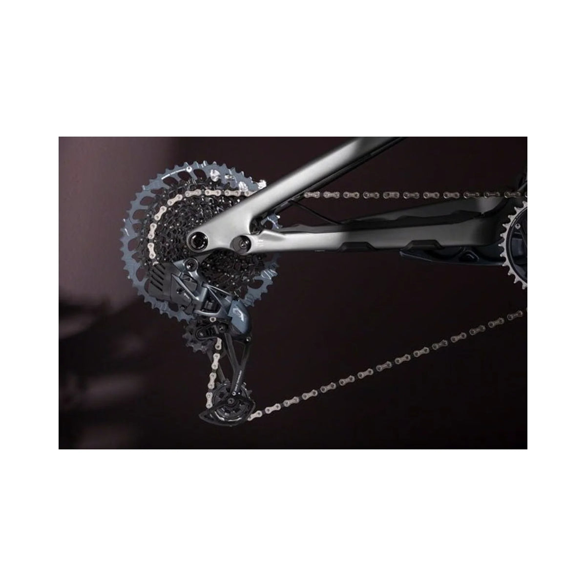SRAM GX Eagle AXS Rear Derailleur - 12-Speed, Long Cage, 52t Max, Lunar (Bicycle Derailleurs) – detail angle