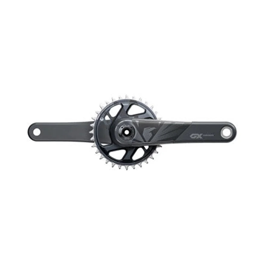 SRAM GX Eagle Carbon Boost Crankset - 175mm, 12-Speed, 32t, Direct Mount, DUB Spindle Interface, Lunar – SRAM GX Eagle Carbon Boost Crankset - 175mm, 12-Speed, 32t, Direct Mount, DUB Spindle Interface, Lunar (Bicycle Cranks)