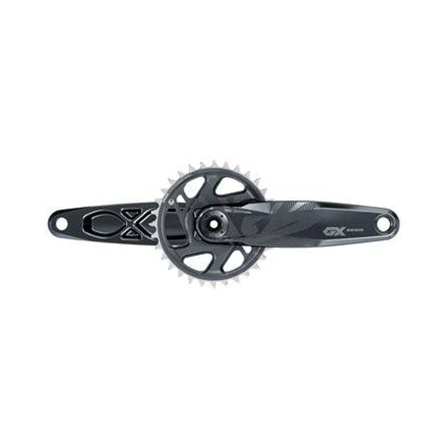 SRAM GX Eagle Fat Bike Crankset - 175mm, 12-Speed, 30t, Direct Mount, DUB Spindle Interface, For 190mm Rear Spacing, Lunar – SRAM GX Eagle Fat Bike Crankset - 175mm, 12-Speed, 30t, Direct Mount, DUB Spindle Interface, For 190mm Rear Spacing, Lunar