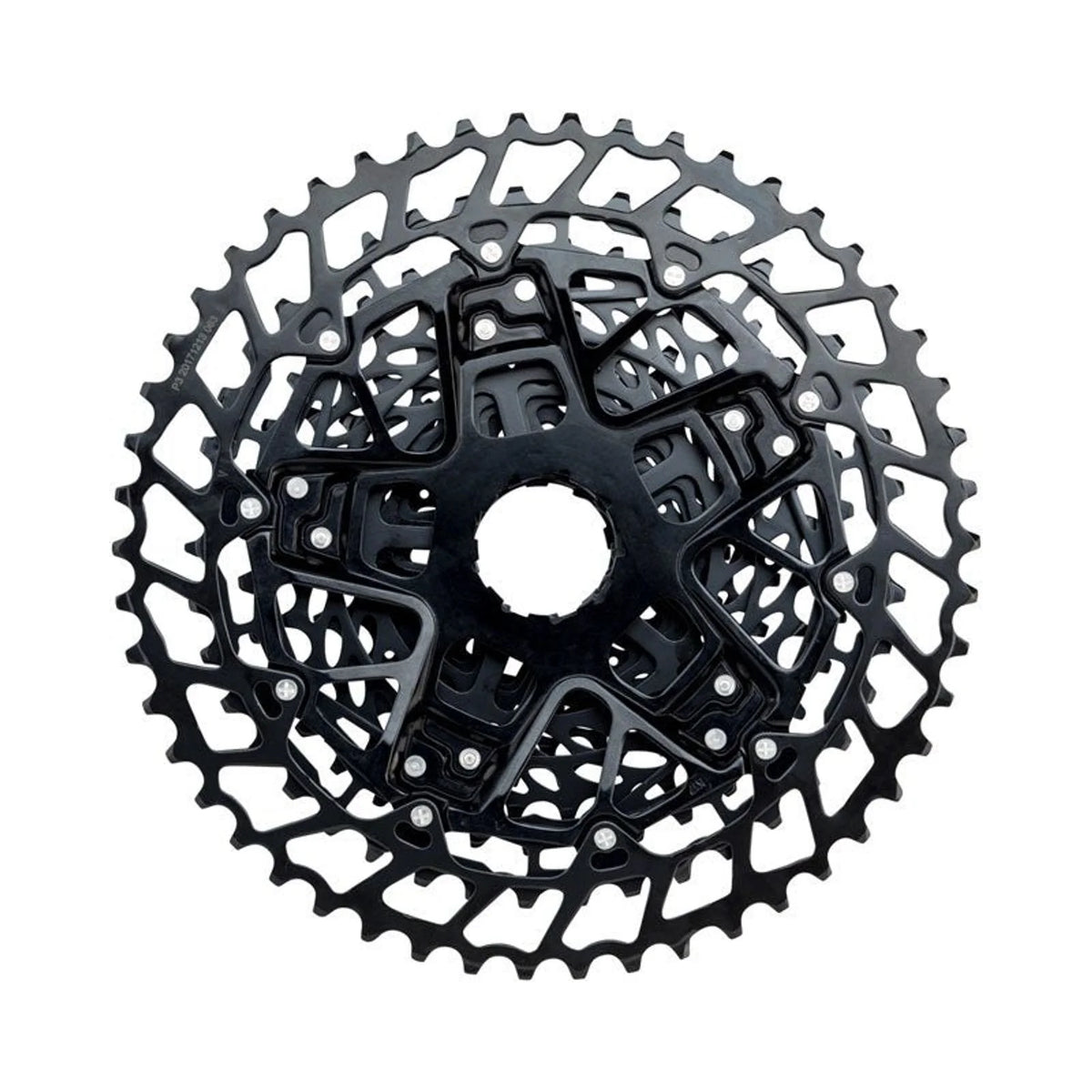 SRAM NX Eagle PG-1230 Cassette - 12 Speed, 11-50t, Black (Bicycle Cassettes & Freewheels) – close-up detail