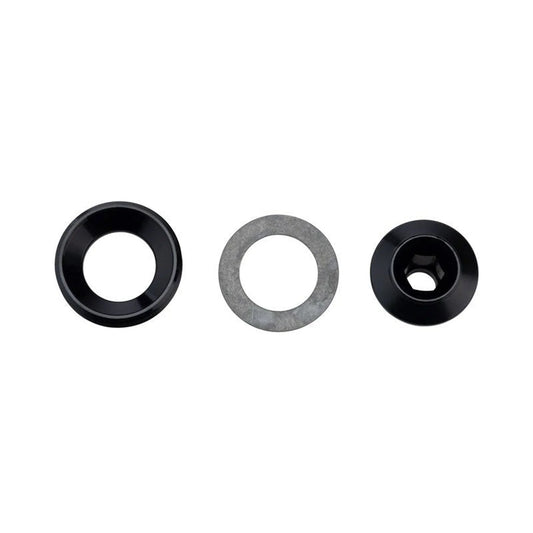 SRAM/ Truvativ DUB M18 Crank Bolt and M30 Self-Extracting Cap, Black (Crank Arm Fixing Bolt) – product view
