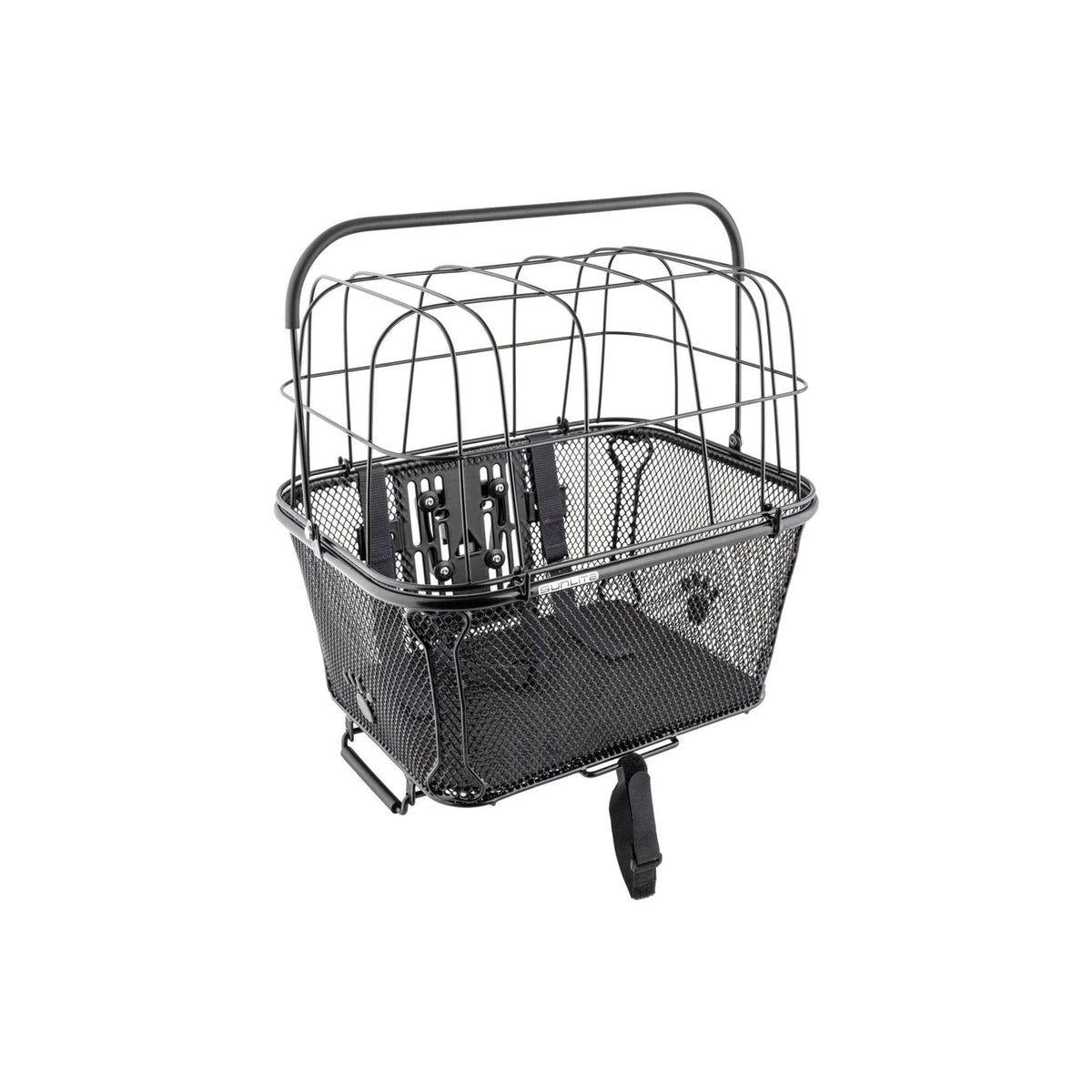 Sunlite RackTop/Handlebar Pet Friendly QR Basket (Bicycle Baskets) – product view
