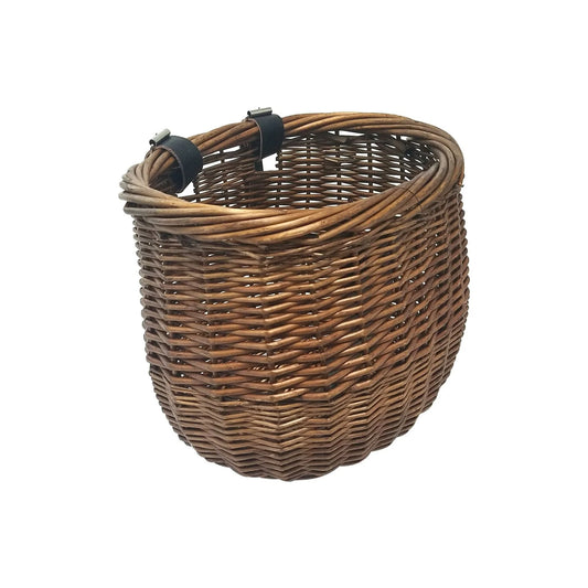 Sunlite Willow Bushel Bicycle Basket (Bicycle Baskets) – front profile