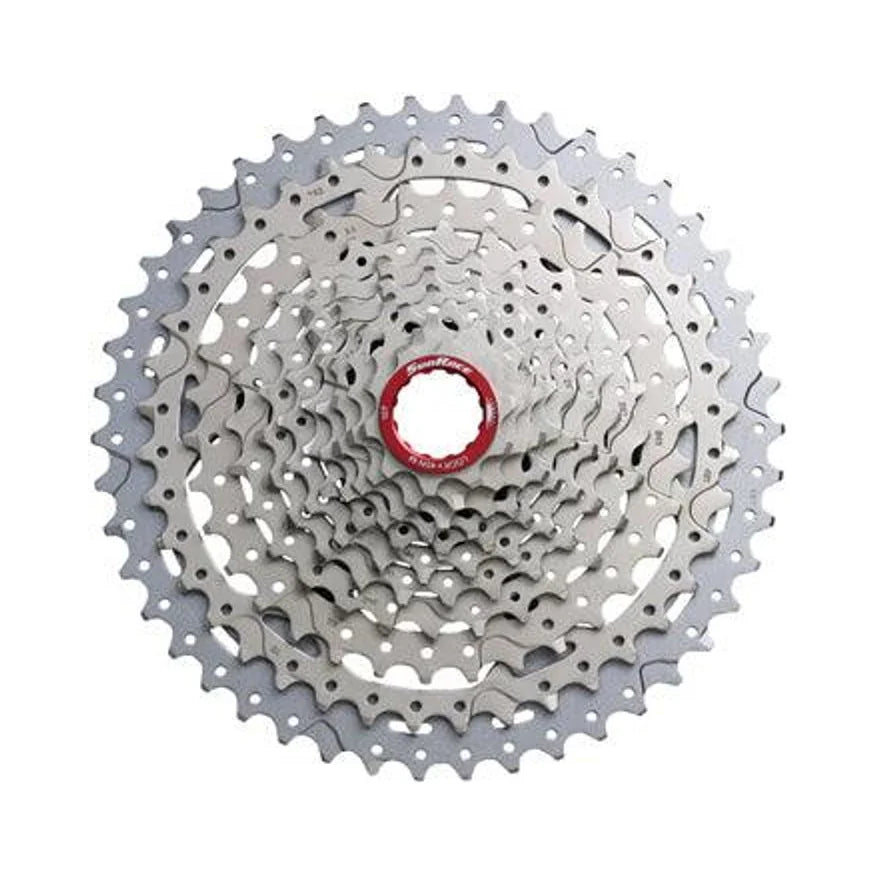 SunRace CSMX9X Cassette - 11-Speed, 10-46t, Metallic Silver, For XD Driver Body (Bicycle Cassettes & Freewheels) – studio