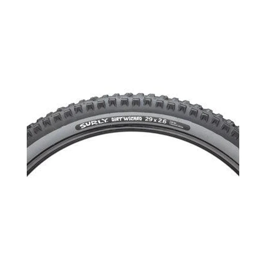 Surly Dirt Wizard Tire - 29 x 2.6, Tubeless, Folding, Black/Slate, 60 tpi (Bicycle Tires) – product view