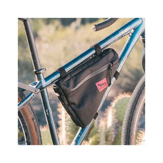Swift Industries Giddy Up Wedge Frame Bag - Black (Bicycle Bags & Panniers) – product view