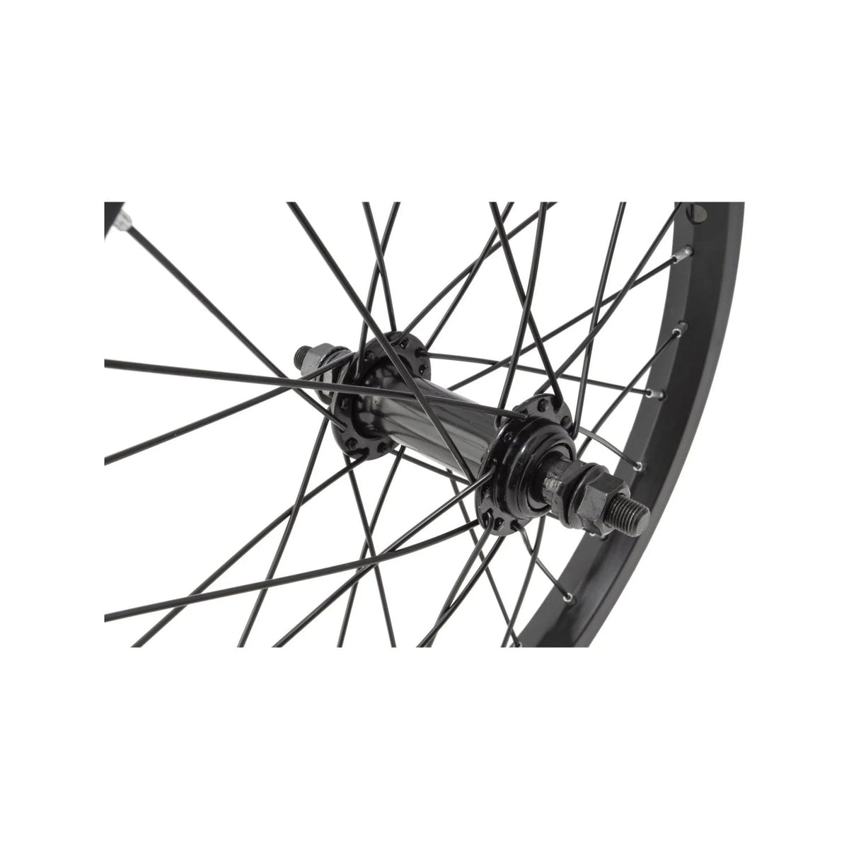 Wheelmaster 16" Juvenile Front Wheel - Black (Bicycle Wheels) – product view