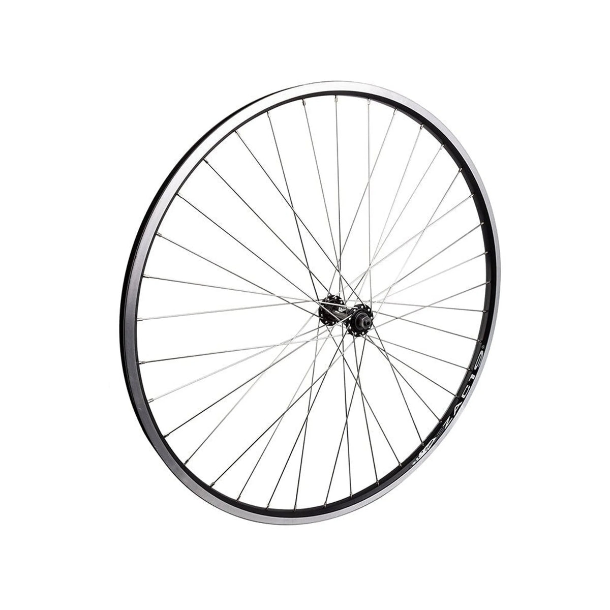 Wheelmaster 700c / 29" Alloy Hybrid & Comfort Front Wheel – Black (Bicycle Wheels) – studio product photo