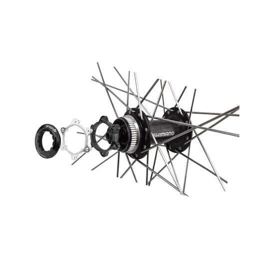 Wheelmaster 700c / 29" Alloy Hybrid & Comfort Front Wheel – Disc (Bicycle Wheels) – studio photo