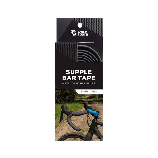 Wolf Tooth Components Supple Bar Tape - Black – close-up detail