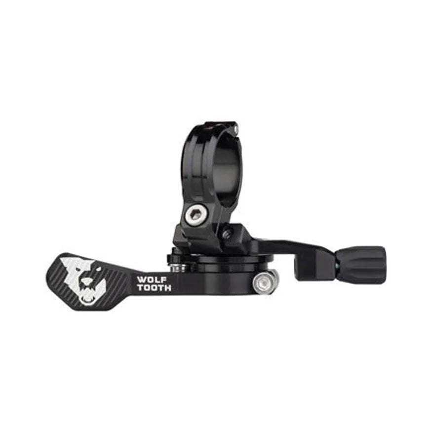 Wolf Tooth ReMote Pro Dropper Lever - 22.2mm Clamp (Dropper Seatpost Part) – detail angle