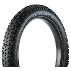 45NRTH Dillinger 5 Tire - 26 x 4.6, Tubeless, Folding, Black, 60tpi, 258 Carbide Steel Studs - Alaska Bicycle Center