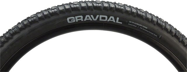 45NRTH Gravdal Tire - 26 x 2, Clincher, Steel, Black, 33tpi, 216 Carbide Steel Studs - Alaska Bicycle Center