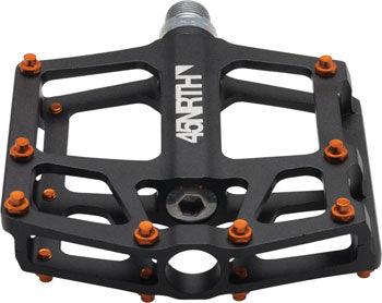 45NRTH Heiruspecs Pedals - Platform, Aluminum, 9/16", Black - Alaska Bicycle Center