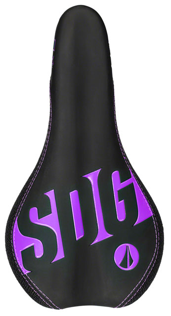SDG Fly Jr Saddle - Neon Purple/Black