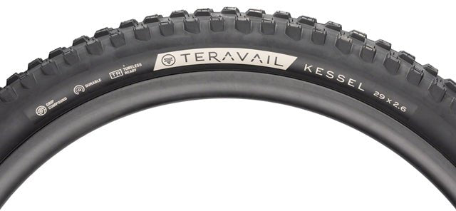 Teravail Kessel Tire - 29 x 2.6, Tubeless, Folding, Black, Durable