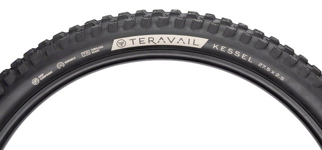 Teravail Kessel Tire - 27.5 x 2.5, Tubeless, Folding, Black, Ultra Durable