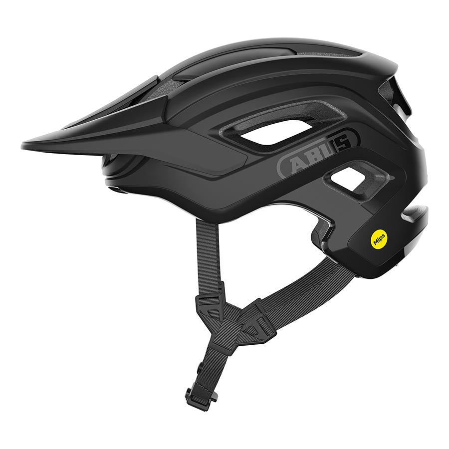 Abus, CliffHanger MIPS, Helmet, Velvet Black - Alaska Bicycle Center
