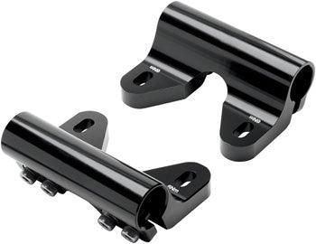 Benno Rail Clamp Plus Set - Boost EVO 4- 2020-21, Black - Alaska Bicycle Center