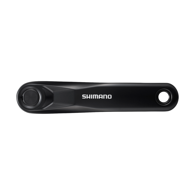 Shimano STEPS FC-E5010 Ebike Crank Arm Set - 170mm, Square Taper JIS Spindle Interface, Black